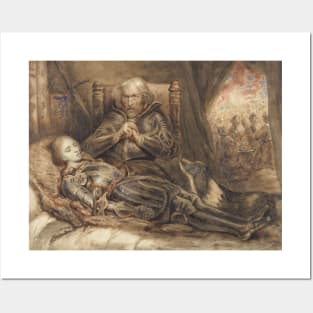 Eberhard von Wurttenberg Grieving for His Son by Ary Scheffer Posters and Art